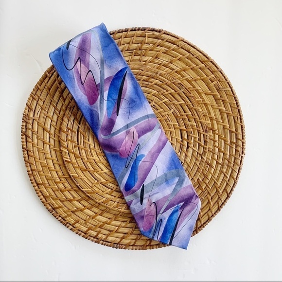 J.Garcia Lunch Limited Edition Collection Silk Tie - Picture 6 of 8
